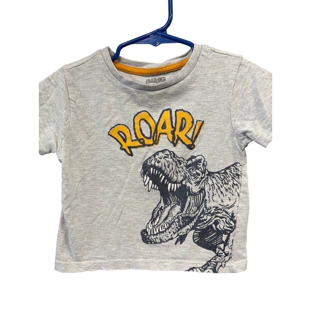 Dino "ROAR!" SS - Alex & Jack - 18mo
